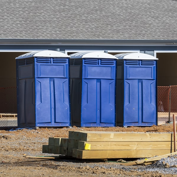 are there any restrictions on what items can be disposed of in the porta potties in West Point Alabama